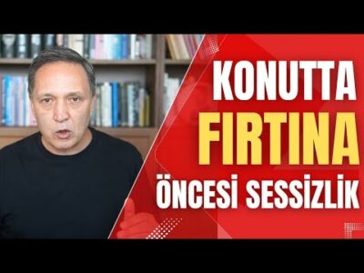 KONUTTA FIRTINA ÖNCESİ SESSİZLİK