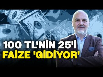 İşte Çarpıcı Faiz Gerçeği! Prof. Dr. Burak Arzova "KAMU CİDDİ ŞEKİLDE BORÇLANIYOR" Diyerek Anlattı