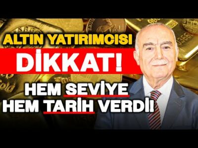 Mehmet Ali Yıldırımtürk "1 Ağustos Önemli" Dedi Altın İçin Çok Konuşulacak Seviyeleri Verdi!