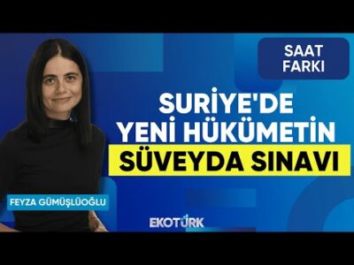 Suriye'de Yeni Hükümetin Süveyda Sınavı | Fadıl Hancı | Saat Farkı