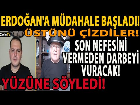 ERDOĞAN'A MÜDAHALE BAŞLADI! ÜSTÜNÜ ÇİZDİLER! SON NEFESİNİ VERMEDEN DARBEYİ VURACAK! YÜZÜNE SÖYLEDİ!