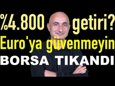 %4.800 getirinin sırrı | Euro'ya güvenmeyin | Tofaş'ta ne oldu? | Borsa tıkandı