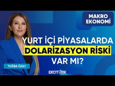 Yurt İçi Piyasalarda Dolarizasyon Linki Var mı? | Dr. Burcu Ünüvar | Tuğba Özay | Makro Ekonomi