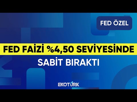 FED Faizi %4,50 Seviyesinde Sabit Bıraktı | Tuğba Özay | FED Özel Yayını | 18.06.2025