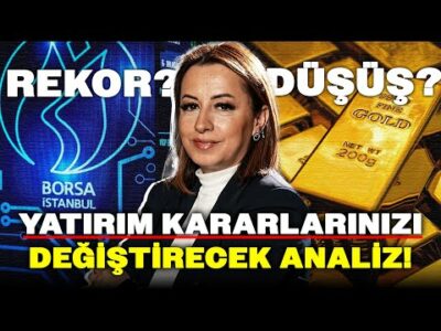 Altındaki Baskı 'ARTACAK!' Borsada REKOR Yakın mı? Filiz Eryılmaz Seviye Vererek Anlattı!