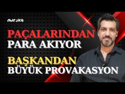 PAÇALARINDAN PARA AKIYOR! BÜYÜK PROVAKASYON...