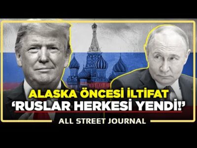 Trump'tan "Ruslar Savaşçı Millet" Çıkışı! Zelenski'ye "Referandum" Fırçası | ALL STREET JOURNAL