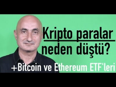 Kriptolar neden düşüyor? | Bitcoin ve altcoin'ler nereye?
