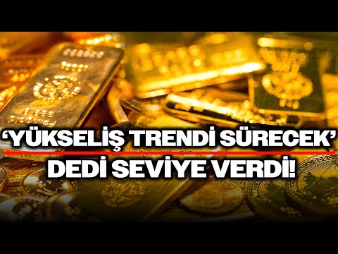 Altın Yatırımcıları Buraya Dikkat! 'Yükseliş Sürecek Dedi' Seviye Verdi!
