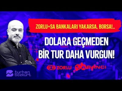 Dolara geçmeden bir tur daha vurgun! Paranız damlaya damlaya çöl olabilir! | Turhan Bozkurt