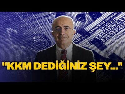 "NEDENİ ZATEN SAÇMALIK..." Eski TCMB Başkan Yardımcısından Çarpıcı KKM Yorumu!
