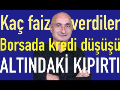 Bankalar kaç faiz veriyor | Mourinho'nun tazminatı | Borsada kredi düşüşü | Altındaki kıpırtı