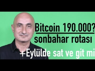 Bitcoin 190.000? | Kriptolarda Eylül beklentileri | Neden düştüler?