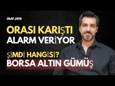 ORASI KARIŞTI ALARM VERİYOR! ŞİMDİ NEYİN ZAMANI | Emre ŞİRİN #borsa #dolar #altın
