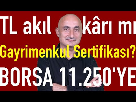 TL akıl kârı mı | Altına yaradı | Gayrimenkul Sertifikası? | Borsada 11.250 hedefi