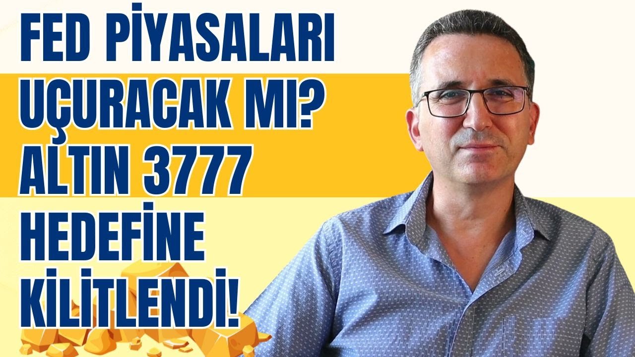 Fed Piyasaları Uçuracak mı? Altın 3777 Hedefine Kilitlendi