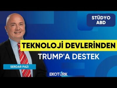 Teknoloji Devlerinden Trump'a Destek | Stüdyo ABD | Anıl Sural | Serdar Pazı