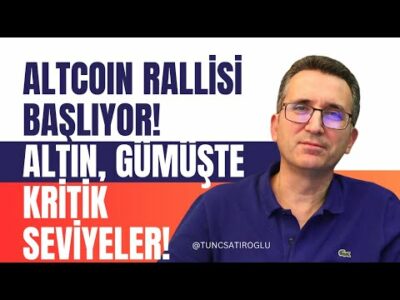 Altcoin Rallisi Başlıyor! Altın, Gümüşte Kritik Seviyeler!