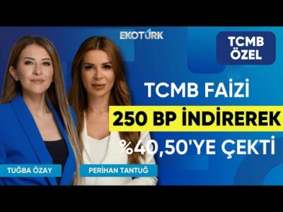 TCMB politika faizini 300 az puan düşürdü | Merkez Bankası Özel Yayını | 24.07.2025