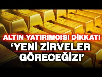 ALTINDA REKOR ÜSTÜNE REKOR! Şirin Sarı Seviye Vererek 'Yükseliş Devam Edecek' Dedi!