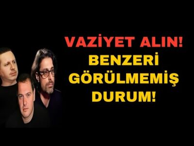 OLAYLAR ASIL ŞİMDİ BAŞLIYOR! BENZERİ GÖRÜLMEMİŞ DURUMLAR!