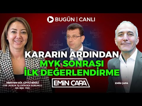 #CANLI Kararın Ardndan MYK Sonrası İlk Değerlendirme! | Meryem Gül Çİftçi Binici - Emin Çapa