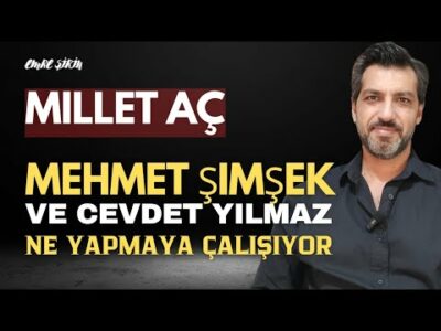 Mehmet Şimşek ve Cevdet Yılmaz Ne Yapmaya Çalışıyor! Emre Şirin Sözcü TV yayınından... #ekonomi
