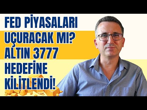 Fed Piyasaları Uçuracak mı? Altın 3777 Hedefine Kilitlendi