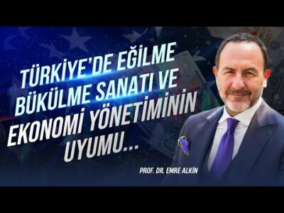 Türkiye’de Eğilme Bükülme Sanatı ve Ekonomi Yönetiminin Uyumu...| Emre Alkin