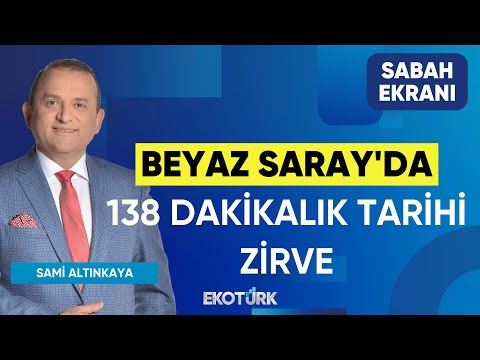 Beyaz Saray'da 138 Dakikalık Tarihi Zirve | Anıl Sural | Doç. Dr. Cüneyt Dirican | Sabah Ekranı