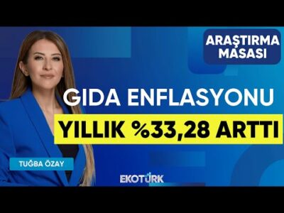 Gıda Enflasyonu Yıllık %33,28 Arttı | Yüksel Tavşan | Musa Evin | Araştırma Masası