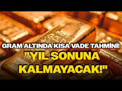 "GRAM ALTIN 5 BİN TL'Yİ GÖRECEK" Uzman İsim O Tarihi İşaret Etti!