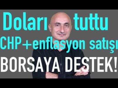 Rezervden 5 milyar dolar gitti! | Altında yeni rekor | Borsaya kamu desteği!