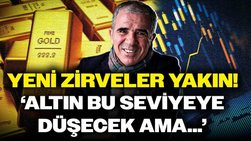 Altın Bu Seviyeye Kadar Düşecek Ama... Ekonomist Ali Ağaoğlu 'Yeni Zirveler' Yolda Diyerek Anlattı!