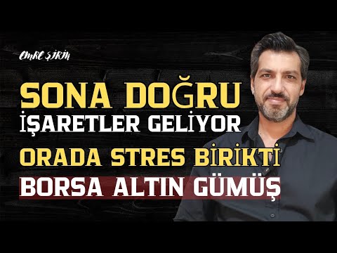 SONA DOĞRU! İŞARETLER GELİYOR... ORAYA DİKKAT STRES ARTTI | Emre ŞİRİN #borsa #dolar #altın