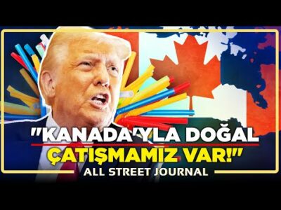 Trump "Pazar Kavgası" Dedi, Kanada Başbakanı'nı Sıkıştırdı! | ALL STREET JOURNAL
