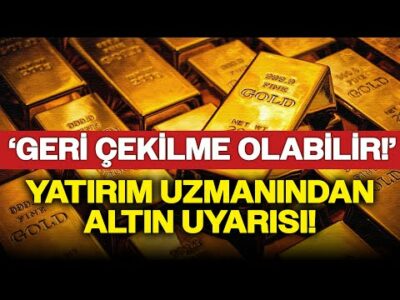 ALTIN RALLİSİ BİTTİ Mİ? Yatırım Uzmanı 'Geri Çekilme Olabilir' Diyerek Seviye Verdi!