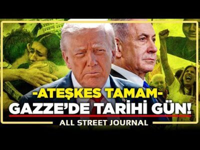 Trump’ın Gazze’sinde İlk Anlaşma Tamam | “Rehineleri Alıp Hamas’ı Yok Edelim!” | ALL STREET JOURNAL
