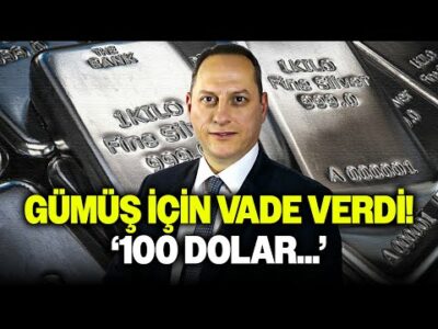 Gündemi Sarsacak Sözler: GÜMÜŞÜN 100 DOLARA ÇIKMA İHTİMALİ VAR!