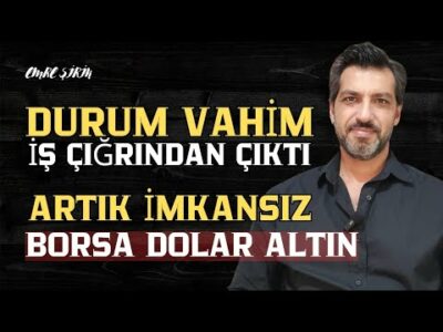 EKONOMİ VE PİYASADA DURUM VAHİM! İŞ ÇIĞRINDAN ÇIKTI | Emre ŞİRİN