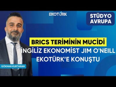 BRICS teriminin mucidi İngiliz ekonomist Jim O'Neill EKOTÜRK’e konuştu | Stüdyo Avrupa
