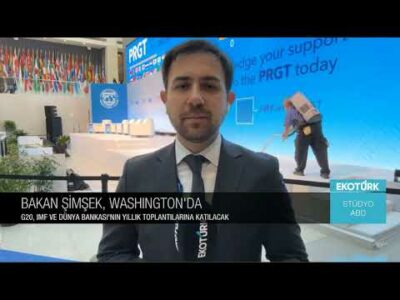 Bakan Şimşek, Washington'da | Stüdyo ABD | Anıl Sural | Serdar Pazı