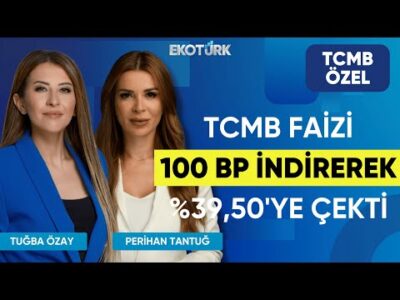 TCMB politika faizini 100 baz puan düşürdü | Merkez Bankası Özel Yayını | 23.10.2025