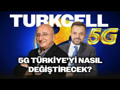 5G Türkiye'yi Nasıl Değiştirecek? Turkcell Genel Müdürü Dr. Ali Taha Koç Vahap Munyar'a Anlatıyor