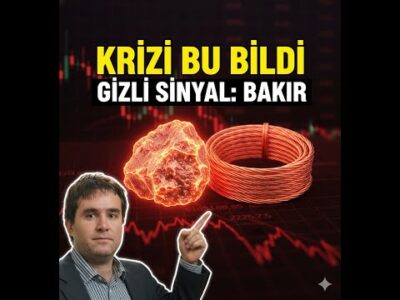 2008 Krizini ÖNCEDEN BİLDİ: Wall Street'in Gizli Sinyali "Dr. Copper"