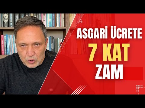 ASGARİ ÜCRETE ENFLASYONUN 7 KATI ZAM