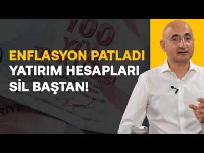 Enflasyon patladı, yatırım hesapları sil baştan! Altın tek alternatif kaldı | Barış Soydan