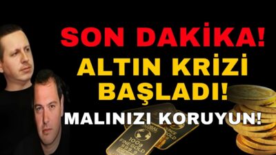 SON DAKİKA! KAPALIÇARŞIDA ALTIN SATIŞLARI DURDU! KRİZ VAR!