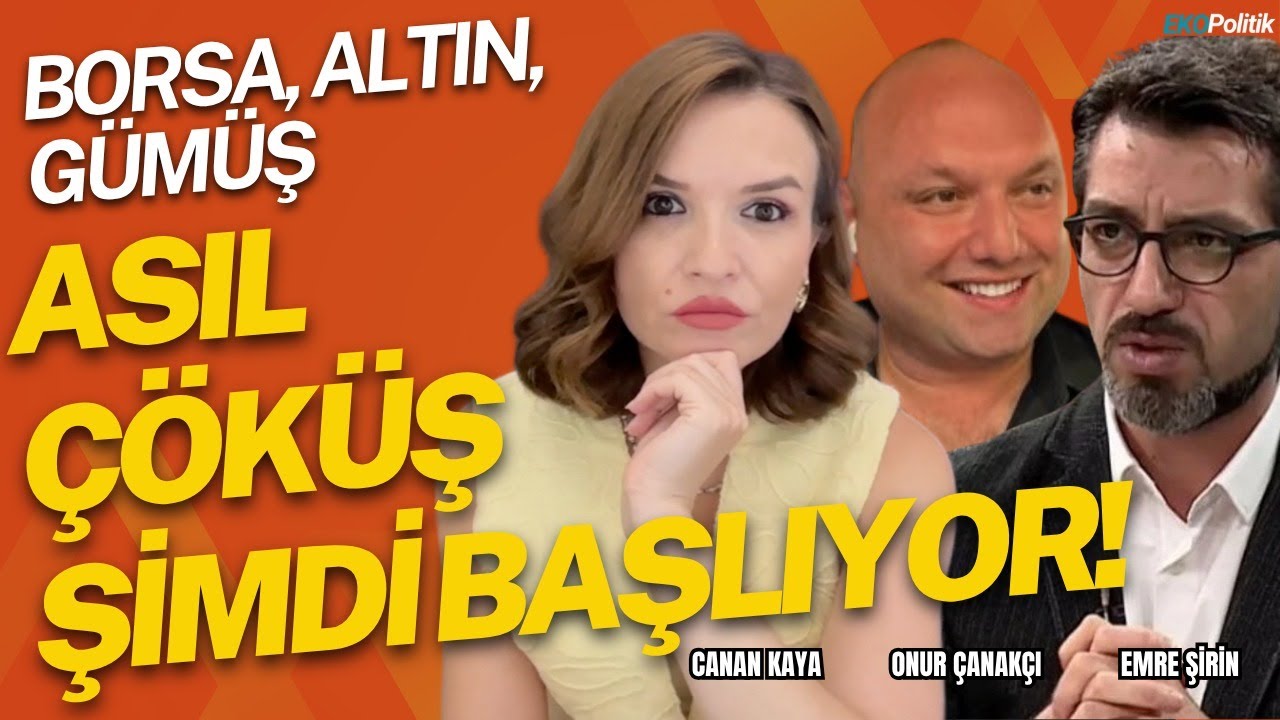 BÜYÜK ÇÖKÜŞ! NEREYE GİDİYORUZ, KÜÇÜK YATIRIMCI PERİŞAN! Emre ŞİRİN • Canan KAYA • Onur ÇANAKÇI