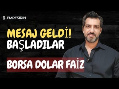 İŞARET GELDİ BAŞLADILAR | PİYASANIN YÖNÜ | Emre ŞİRİN #borsa #dolar #faiz